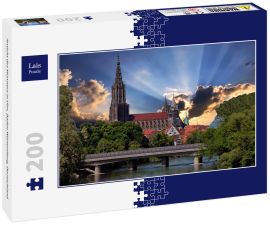 Lais Puzzle - Ansicht des Münsters in Ulm, Baden Würtemberg, Deutschland 
 - 200 Teile