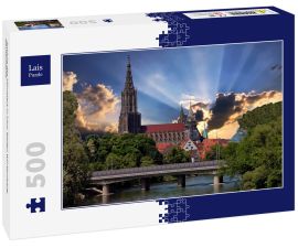 Lais Puzzle - Ansicht des Münsters in Ulm, Baden Würtemberg, Deutschland 
 - 500 Teile