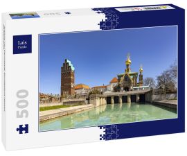 Lais Puzzle - Ansicht von Darmstadt, Bundesland Hessen, Deutschland.  - 500 Teile