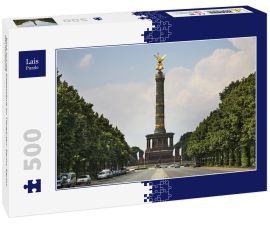 Lais Puzzle - Blick auf die Siegessäule im Tiergarten. Berlin. Berlin, Deutschland - 500 Teile