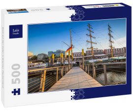Lais Puzzle - Blick auf den Hafen in Bremen, Deutschland  - 500 Teile
