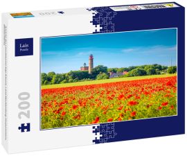 Lais Puzzle - Ansicht des Leuchtturms Kap Arkona, Land Mecklenburg-Vorpommern, Deutschland. - 200 Teile