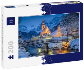 Lais Puzzle -  Ansicht der Kirche in Ramsau, Deutschland
 - 200 Teile
