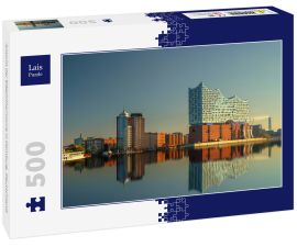 Lais Puzzle - Ansicht der Elbphilharmonie in Hamburg, Deutschland. - 500 Teile