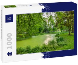 Lais Puzzle - Blick auf den Kellinghusener Park im Stadtteil Eppendorf. Bundesland Hamburg, Deutschland. - 1.000 Teile