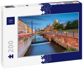 Lais Puzzle - Ansicht der Innenstadt von Leipzig, Bundesland Sachsen, Deutschland.  - 200 Teile