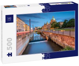 Lais Puzzle - Ansicht der Innenstadt von Leipzig, Bundesland Sachsen, Deutschland.  - 500 Teile