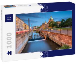 Lais Puzzle - Ansicht der Innenstadt von Leipzig, Bundesland Sachsen, Deutschland.  - 1.000 Teile