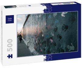 Lais Puzzle - Ansicht der East Side Gallery, historisches Denkmal, Land Berlin, Deutschland  - 500 Teile