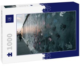 Lais Puzzle - Ansicht der East Side Gallery, historisches Denkmal, Land Berlin, Deutschland  - 1.000 Teile