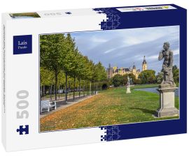 Lais Puzzle - Ansicht des Schweriner Schlosses, Schwerin, Mecklenburg-Vorpommern, Deutschland. - 500 Teile