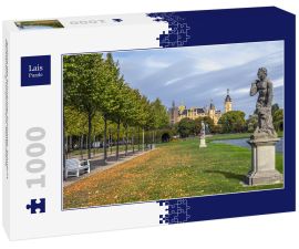 Lais Puzzle - Ansicht des Schweriner Schlosses, Schwerin, Mecklenburg-Vorpommern, Deutschland. - 1.000 Teile