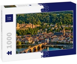 Lais Puzzle - Ansicht der Stadt Heidelberg, Bundesland Baden Württemberg, Deutschland - 1.000 Teile