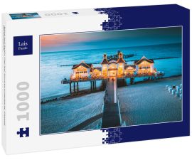 Lais Puzzle - Blick auf Sellin Pier bei Sonnenuntergang, Ostsee, Deutschland. - 1.000 Teile