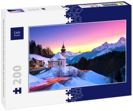 Lais Puzzle - Blick auf den berühmten Watzmann-Gipfel, Bayern, Deutschland   - 200 Teile