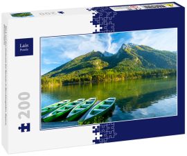 Lais Puzzle - Blick auf den Hintersee bei Ramsau in Berchtesgaden, Bayern, Deutschland - 200 Teile