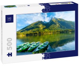 Lais Puzzle - Blick auf den Hintersee bei Ramsau in Berchtesgaden, Bayern, Deutschland - 500 Teile