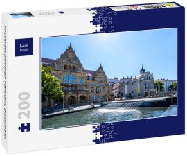 Lais Puzzle - Ansicht des Bielefelder Rathauses, Deutschland. - 200 Teile