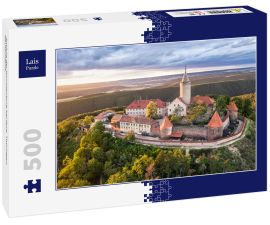 Lais Puzzle - Ansicht der leuchtenburg bei jena, Thüringen. Deutschland.  - 500 Teile