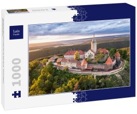 Lais Puzzle - Ansicht der leuchtenburg bei jena, Thüringen. Deutschland.  - 1.000 Teile