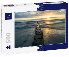Lais Puzzle - Blick auf den Ostseestrand, Land Mecklenburg-Vorpommern. Deutschland. - 500 Teile