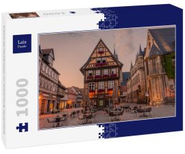Lais Puzzle - Ansicht des Hauptplatzes von Quedlinburg, Deutschland. - 1.000 Teile