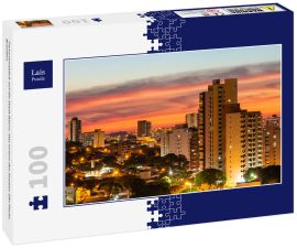 Lais Puzzle - Panoramablick auf die Stadt Bauru. Das Innere des Staates São Paulo. Brasilien - 100 Teile