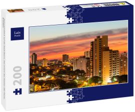 Lais Puzzle - Panoramablick auf die Stadt Bauru. Das Innere des Staates São Paulo. Brasilien - 200 Teile