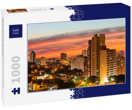 Lais Puzzle - Panoramablick auf die Stadt Bauru. Das Innere des Staates São Paulo. Brasilien - 1.000 Teile