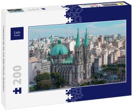 Lais Puzzle - Catedral da Sé, em São Paulo, Brasilien - 200 Teile