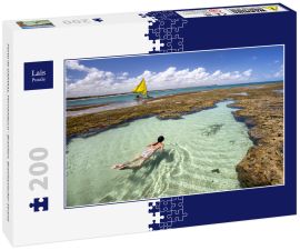 Lais Puzzle - Porto de Galinhas, Pernambuco - Brasilien. Brasilianischer Strand - 200 Teile