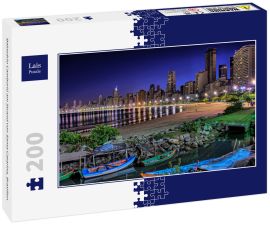 Lais Puzzle - Balneário Camboriú am Strand von Santa Catarina, Brasilien - 200 Teile