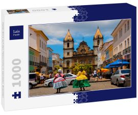 Lais Puzzle - Heller Blick auf den Pelourinho in Salvador, Brasilien - 1.000 Teile