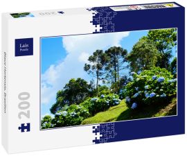 Lais Puzzle - Blaue Hortensie, Brasilien - 200 Teile
