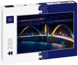 Lais Puzzle - JK-Brücke und der Paranoa-See, Brasilia, Brasilien - 200 Teile