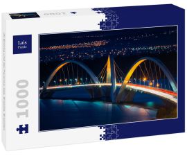 Lais Puzzle - JK-Brücke und der Paranoa-See, Brasilia, Brasilien - 1.000 Teile