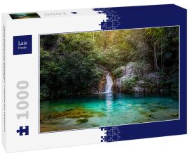 Lais Puzzle - Santa Barbarinha-Wasserfall, Chapada dos Veadeiros, Cavalcante, Goias, Brasilien - 1.000 Teile