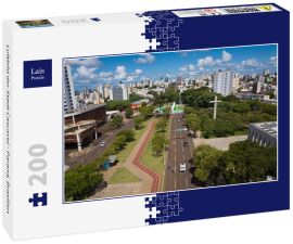 Lais Puzzle - Luftbild der Stadt Cascavel - Paraná, Brasilien - 200 Teile