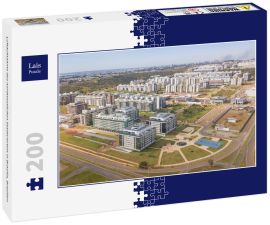 Lais Puzzle - Luftaufnahme des nordwestlichen Stadtviertels in Brasilia, Brasilien - 200 Teile