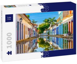Lais Puzzle - Straße des historischen Zentrums in Paraty, Rio de Janeiro, Brasilien - 1.000 Teile