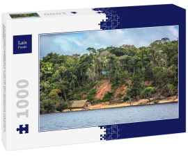 Lais Puzzle - Ein Abholzungsgebiet am Rande des Amazonas mit einem traditionellen indigenen Haus im Bundesstaat Amazonas in Brasilien - 1.000 Teile