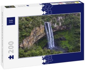 Lais Puzzle - Stadt Gramado, Rio Grande do Sul, Brasilien. Caracol Wasserfall - 200 Teile