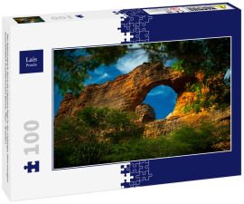 Lais Puzzle - Der Nationalpark Serra da Capivara liegt in der Caatinga, dem einzigen ausschließlich brasilianischen Biome..Piaui - Brasilien - 100 Teile