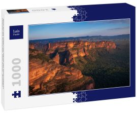 Lais Puzzle - Blick auf die Hügel und Wände des Nationalparks Chapada dos Guimarães. Mato Grosso - Brasilien - 1.000 Teile