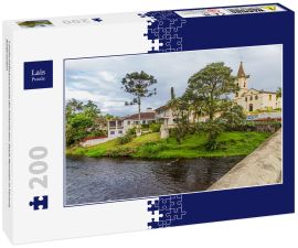 Lais Puzzle - Landschaftsausschnitt der historischen Stadt Morretes in Paraná, Südbrasilien - 200 Teile