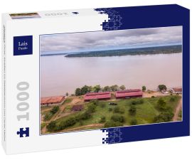 Lais Puzzle - Madeira-Fluss, Straßen im Stadtzentrum von Porto Velho, Brasilien - 1.000 Teile