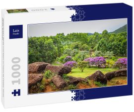 Lais Puzzle - Felsbrocken, Berge und Natur in Poços de Caldas, Minas Gerais, Brasilien - 1.000 Teile