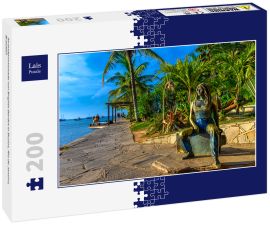 Lais Puzzle - Strandpromenade von Brigitte Bardot in Buzios, Rio de Janeiro, Brasilien - 200 Teile