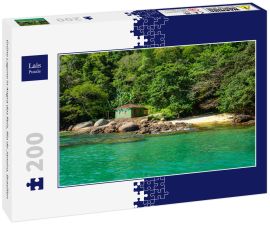 Lais Puzzle - Grüne Lagune in Angra dos Reis, Rio de Janeiro, Brasilien - 200 Teile