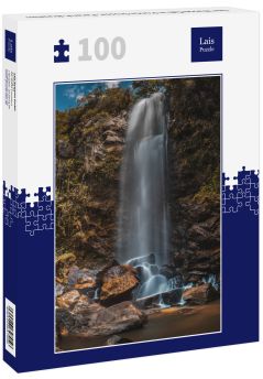 Lais Puzzle - Der Wasserfall in Ponta Grossa, Paraná, Brasilien - 100 Teile